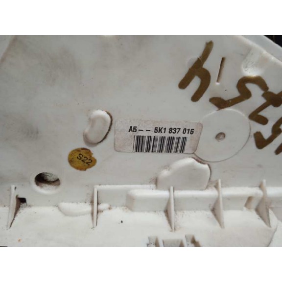 Recambio de cerradura puerta delantera izquierda para volkswagen golf vi (5k1) 2.0 tdi referencia OEM IAM 5K1837015  7 PINS