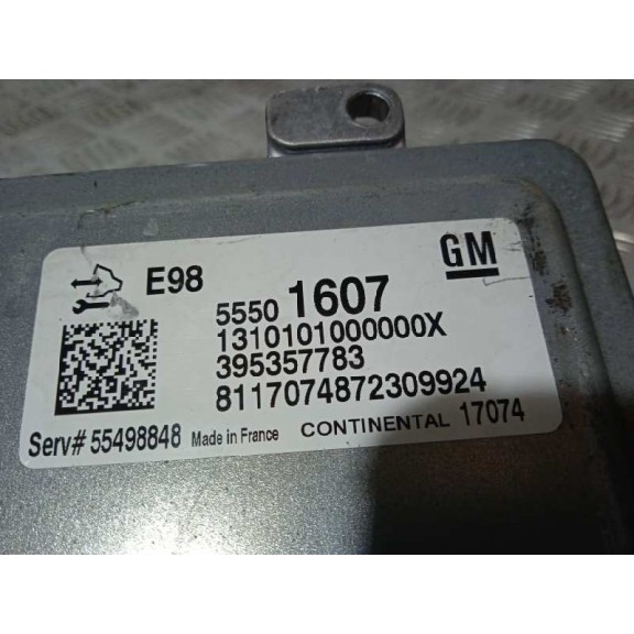 Recambio de centralita motor uce para opel astra k lim. 5türig business referencia OEM IAM 55501607  