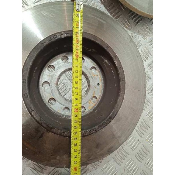 Recambio de disco freno trasero para volkswagen arteon (3h8) referencia OEM IAM 3Q0615601A X2 