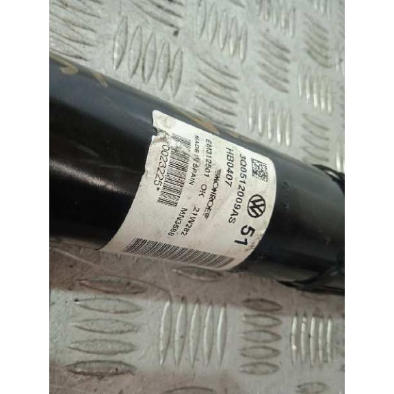 Recambio de amortiguador trasero derecho para volkswagen arteon (3h8) referencia OEM IAM 3Q0512009AS MUY TOCADO 