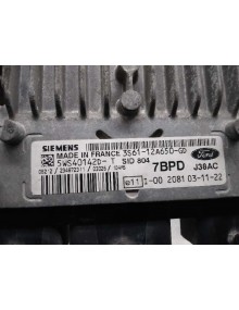 Recambio de centralita motor uce para ford fiesta (cbk) ambiente referencia OEM IAM 3S6112A650GD 5WS40142DT  2