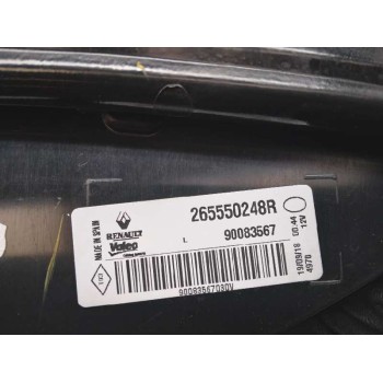 Recambio de piloto trasero izquierdo interior para renault megane iv berlina 5p limited referencia OEM IAM 265550248R RALLADO 90