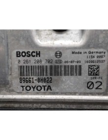 Recambio de centralita motor uce para citroën c1 sx referencia OEM IAM 896610H022 0261208702  2