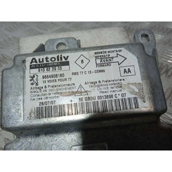 Recambio de centralita airbag para peugeot 308 sport referencia OEM IAM 9664908180  