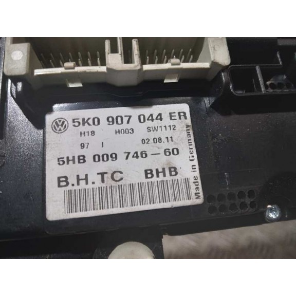 Recambio de mando climatizador para volkswagen touran (1t3) highline referencia OEM IAM 5K0907044ER  