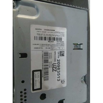 Recambio de sistema audio / radio cd para opel astra j lim. enjoy referencia OEM IAM 20983513  