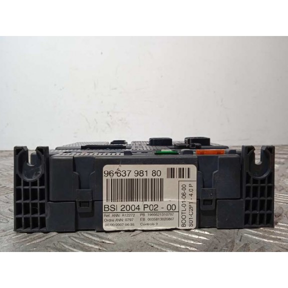 Recambio de centralita bsi para peugeot 308 sport referencia OEM IAM 9663798180  