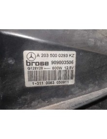 Recambio de electroventilador para mercedes-benz clase clk (w209) coupe 270 cdi (209.316) referencia OEM IAM A2035000293 UN SOPO 2