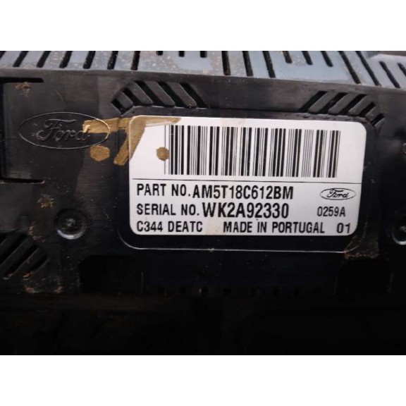 Recambio de mando climatizador para ford c-max 1.6 tdci cat referencia OEM IAM AM5T18C612BM  