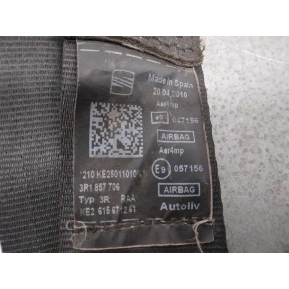 Recambio de kit airbag para seat exeo berlina (3r2) last edition referencia OEM IAM 8H1857067  
