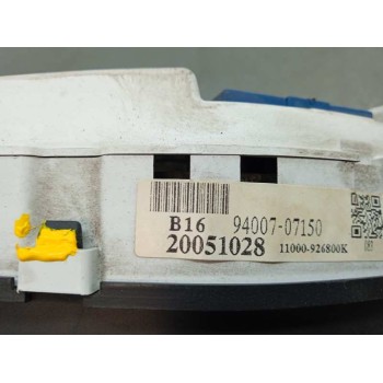 Recambio de cuadro instrumentos para kia picanto 1.1 cat referencia OEM IAM 9400707150 11000926800K 