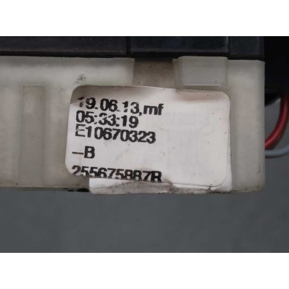 Recambio de mando luces para renault captur zen referencia OEM IAM 255675887R E10670323 