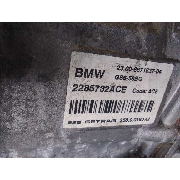 Recambio de caja cambios para bmw serie 1 lim. (f40) referencia OEM IAM 2300867163704 6V 23.372KM ENTREGA CASCO