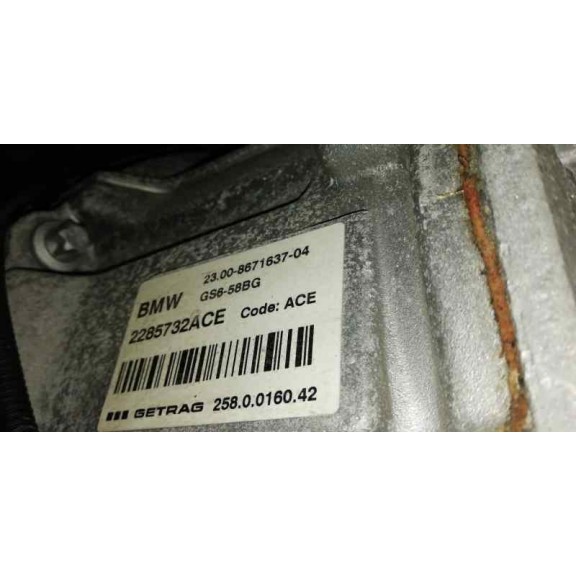 Recambio de caja cambios para bmw serie 1 lim. (f40) referencia OEM IAM 2300867163704 6V 23.372KM ENTREGA CASCO
