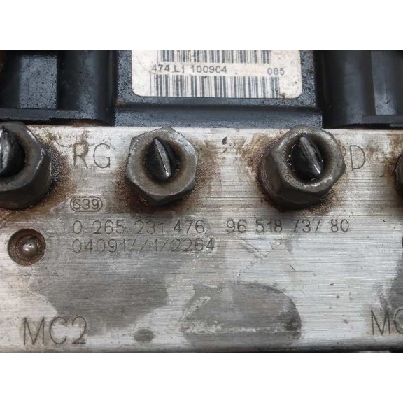 Recambio de abs para peugeot 307 (s1) xs referencia OEM IAM 9651873780 0265231476 