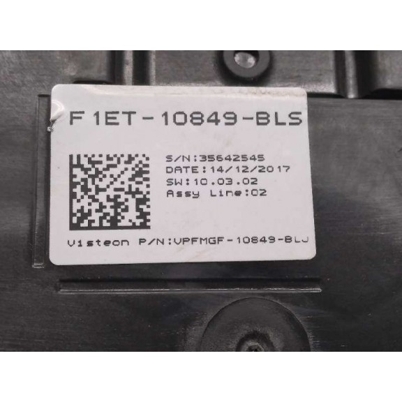 Recambio de cuadro instrumentos para ford focus lim. business referencia OEM IAM F1ET10849BLS  