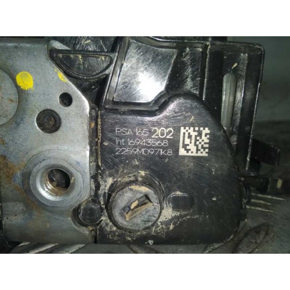 Recambio de cerradura puerta delantera derecha para peugeot 508 allure referencia OEM IAM 2259M097K8 PSA165202 165202