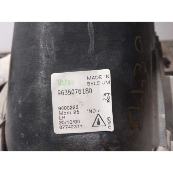 Recambio de faro antiniebla izquierdo para peugeot 206 berlina xr referencia OEM IAM 9635076180  