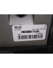 Recambio de centralita motor uce para audi a4 ber. (b8) básico referencia OEM IAM 8K0907352A   2