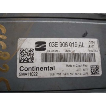 Recambio de centralita motor uce para seat ibiza sc (6j1) reference referencia OEM IAM 03E906019AL  
