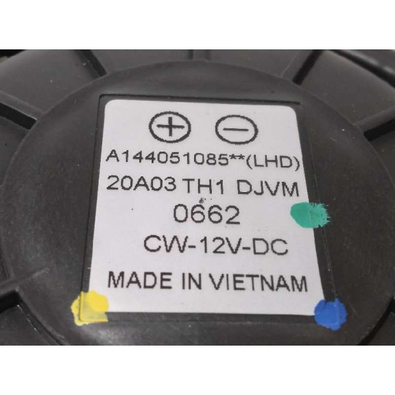 Recambio de motor calefaccion para ssangyong tivoli referencia OEM IAM A144051085 2 PINES 