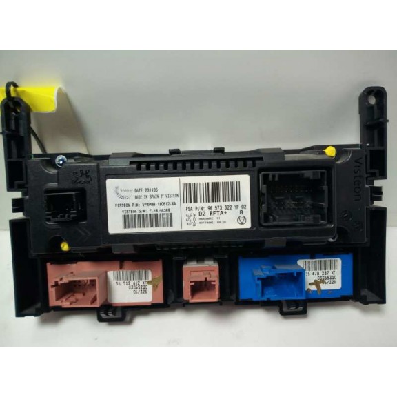 Recambio de mando climatizador para peugeot 407 st sport referencia OEM IAM 96573322YP  
