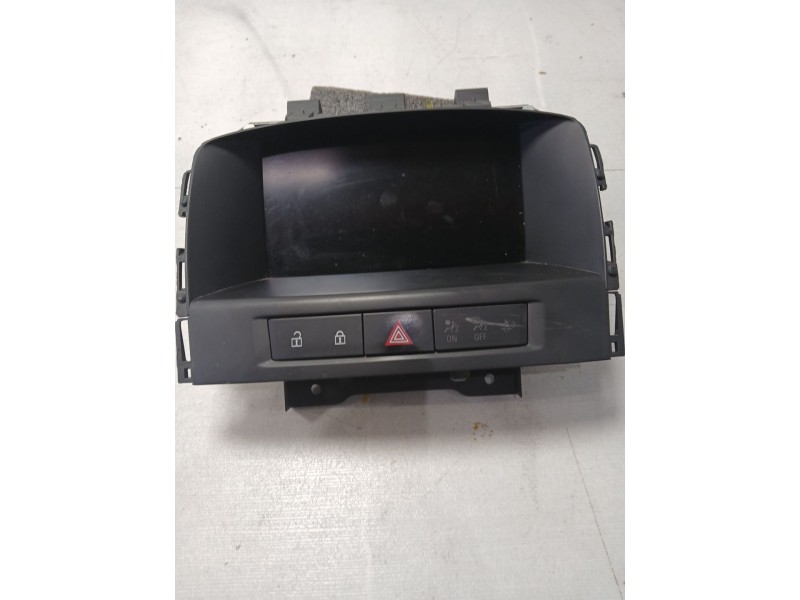 Recambio de pantalla multifuncion para opel astra j (p10) 1.6 cdti (68) referencia OEM IAM 952547248  