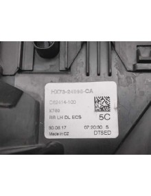 Recambio de cerradura puerta trasera izquierda para jaguar xe portfolio awd referencia OEM IAM HX7324995CA 6 PINES CON MANETA IN 2