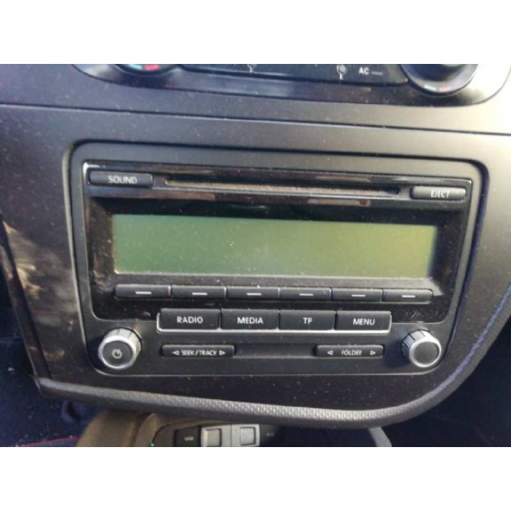 Recambio de sistema audio / radio cd para seat leon (1p1) reference referencia OEM IAM   