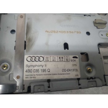 Recambio de sistema audio / radio cd para audi a6 berlina (4b2) 2.5 tdi quattro referencia OEM IAM 4B0035195Q  