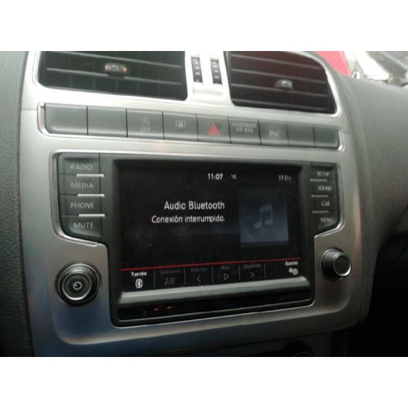 Recambio de sistema audio / radio cd para volkswagen polo (6c1) advance bluemotion referencia OEM IAM   