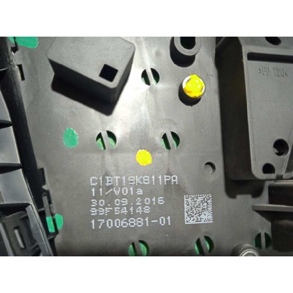 Recambio de sistema audio / radio cd para ford tourneo courier (c4a) ambiente referencia OEM IAM C1BT18K811PA MANDOS 