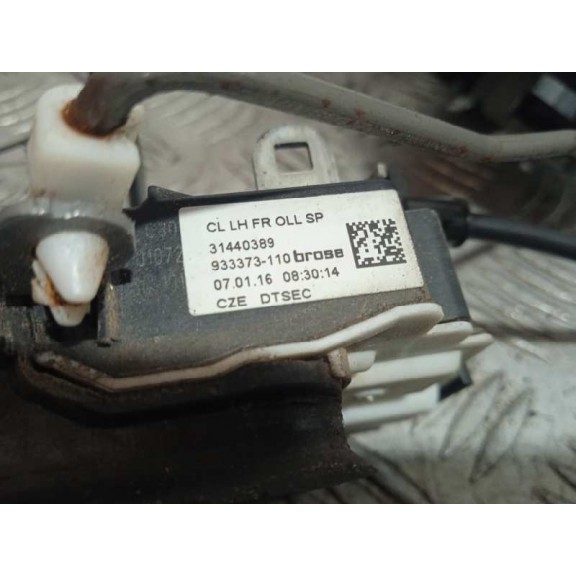 Recambio de cerradura puerta delantera izquierda para volvo v40 kinetic referencia OEM IAM 31440389 933373110 6 PINS