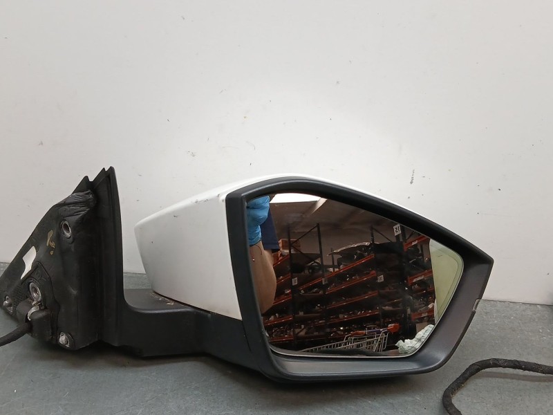 Recambio de retrovisor derecho para skoda superb (3v3) 2.0 tdi referencia OEM IAM 3v0857934 11 cables 