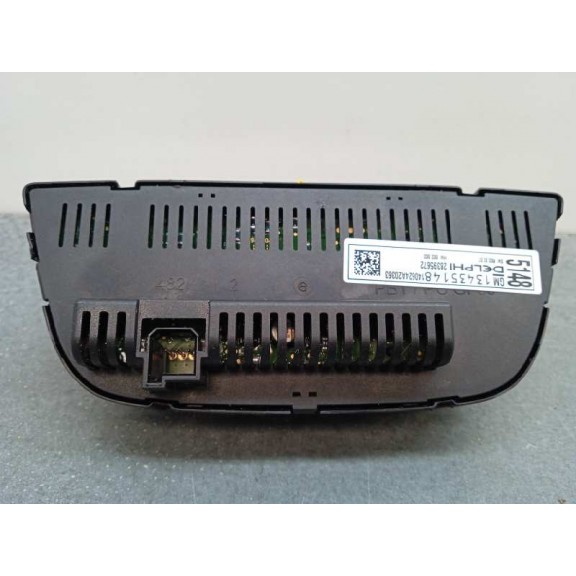 Recambio de mando climatizador para opel astra j lim. selective referencia OEM IAM 13435148  