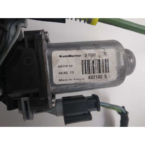 Recambio de elevalunas delantero derecho para citroën c3 picasso sx referencia OEM IAM 402188B ELÉCTRICO 2 CABLES