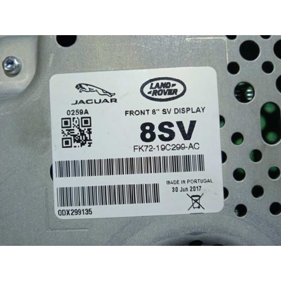 Recambio de sistema navegacion gps para jaguar xe portfolio awd referencia OEM IAM FK7219C299AC HY3218K812BE GX7319F211PB