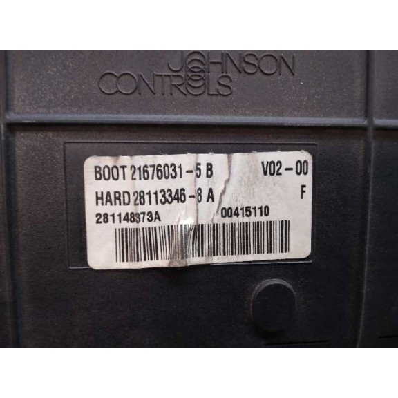 Recambio de centralita bsi para peugeot 307 break / sw (s1) sw referencia OEM IAM 9660105980  