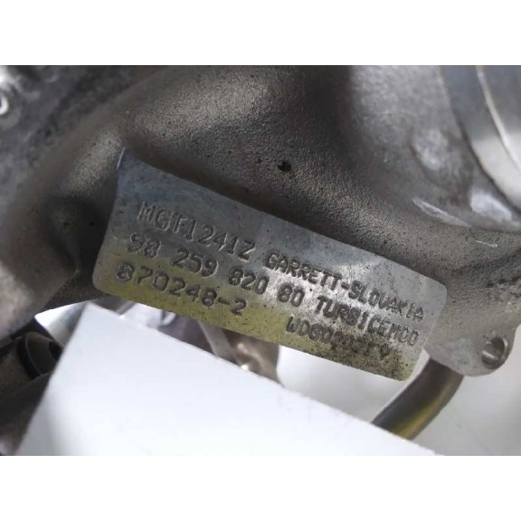 Recambio de turbocompresor para peugeot 208 gt line referencia OEM IAM 8702482 9825982080 