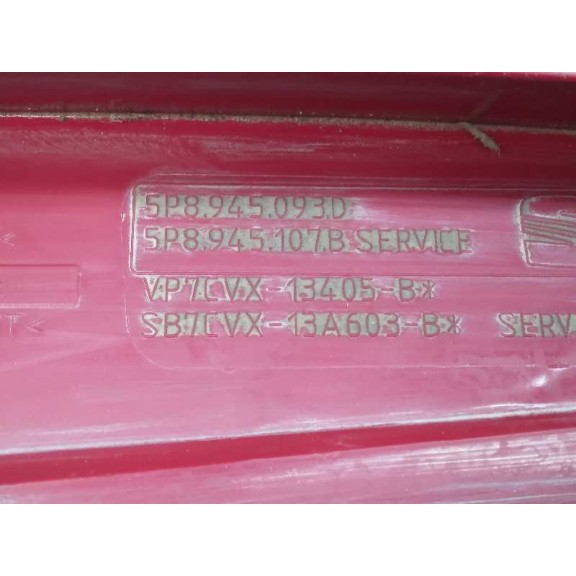 Recambio de piloto trasero izquierdo interior para seat altea xl (5p5) stylance / style referencia OEM IAM 5P8945093D  