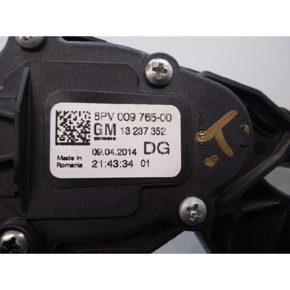 Recambio de potenciometro pedal para opel insignia berlina excellence referencia OEM IAM 13237352 6 PINES 
