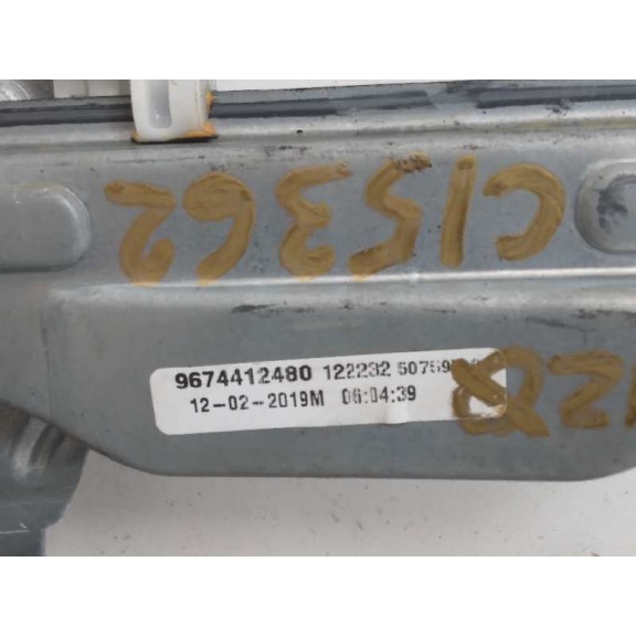 Recambio de elevalunas delantero izquierdo para citroën c-elysée shine referencia OEM IAM 9674412480 9677416980 2 PINES