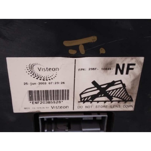 Recambio de cuadro instrumentos para ford fiesta (cbk) 1.4 tdci cat referencia OEM IAM 2S6F10849NF  