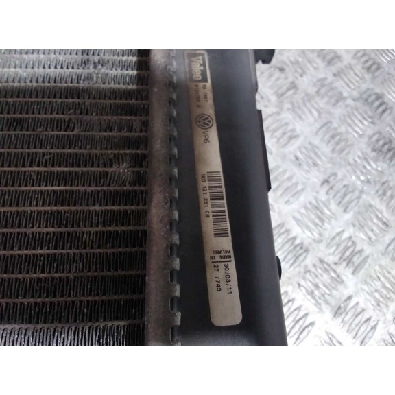 Recambio de radiador agua para seat leon (1p1) style copa referencia OEM IAM 1K0121251CM  