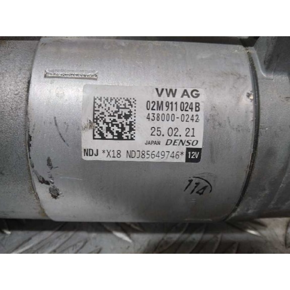 Recambio de motor arranque para seat ateca (khp) referencia OEM IAM 02M911024B 13 DIENTES 4380000242