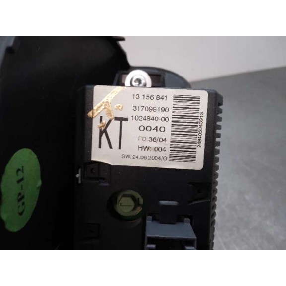 Recambio de display para opel meriva cosmo referencia OEM IAM 13156841  