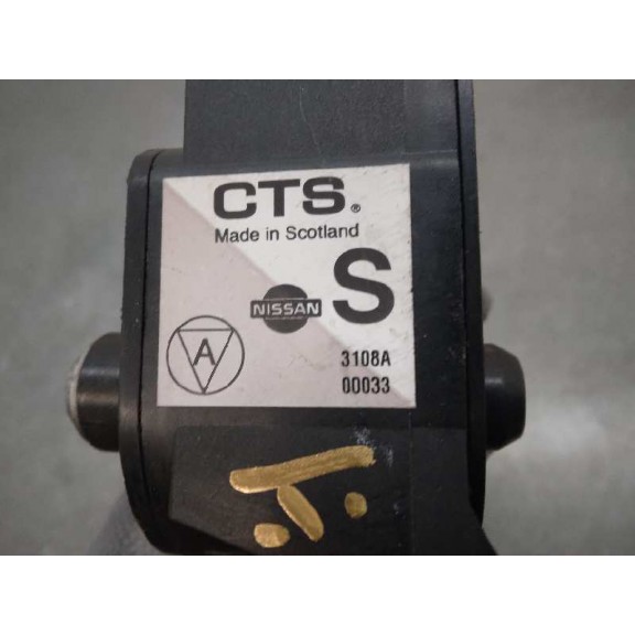 Recambio de potenciometro pedal para nissan qashqai (j10) acenta referencia OEM IAM  6 PINES 
