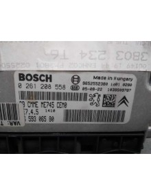 Recambio de centralita motor uce para peugeot 307 break/sw (s2) sw referencia OEM IAM 9652552380 0261208558  2