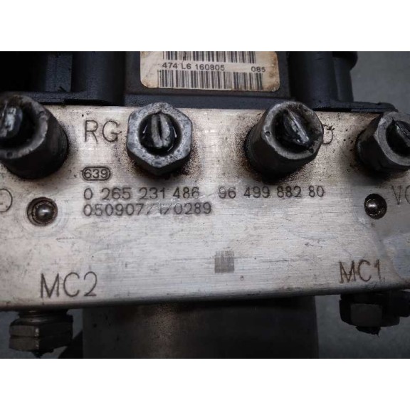 Recambio de abs para peugeot 307 break/sw (s2) sw referencia OEM IAM 9649988280 0265231486 9659457180