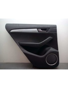 Recambio de guarnecido puerta trasera izquierda para audi q5 (8r) 2.0 tdi (125kw) referencia OEM IAM 8R0867305B24A  